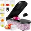 multi function manual vegetable chopper & slicer