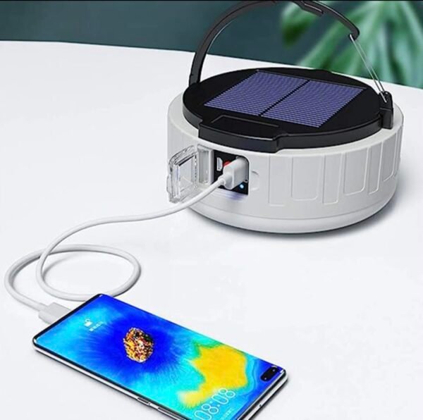 Solar Rechargeable Lamp – Portable Solar Light with Mobile Charger