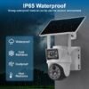 solar powered security camera – wi fi outdoor surveillance camera