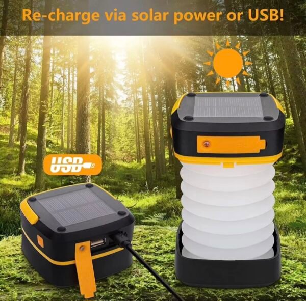 solar rechargeable lamp – portable solar light
