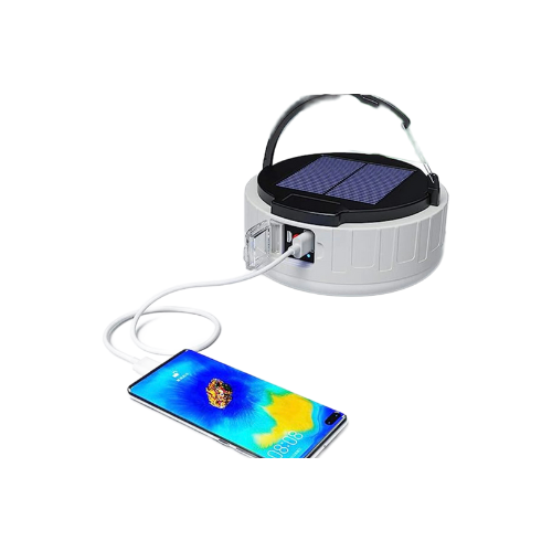 Solar Rechargeable Lamp – Portable Solar Light with Mobile Charger