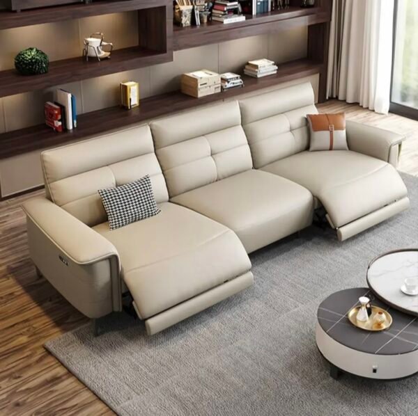 modern reclining sectional sofa with adjustable seats – premium comfort (pre order)