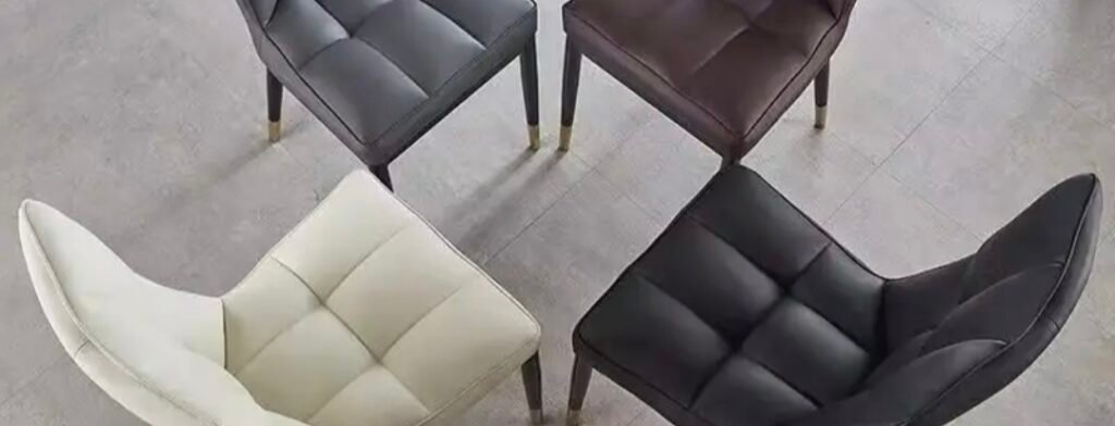 four colors chair for dinning hall