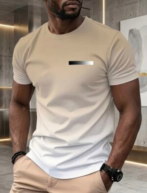 men’s premium slim fit t shirt – minimalist modern style
