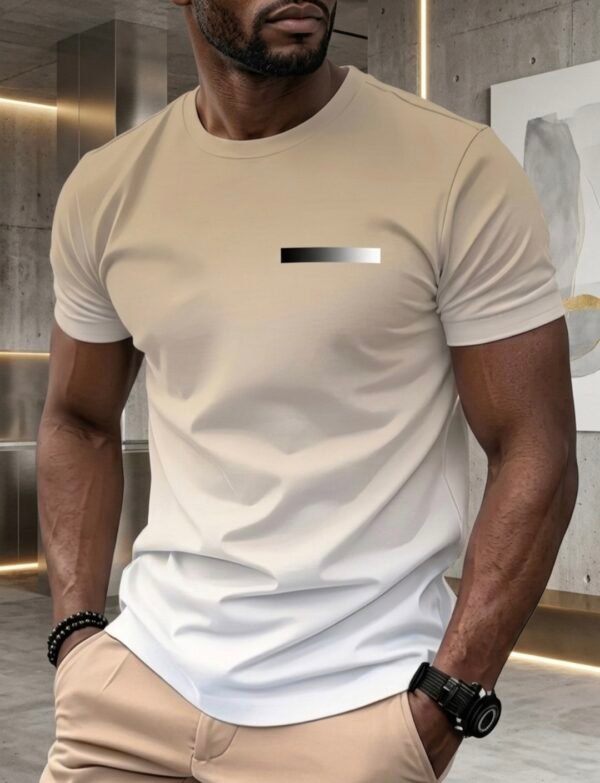 men’s premium slim fit t shirt – minimalist modern style