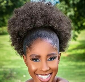 afro puff ponytail synthetic hair extension